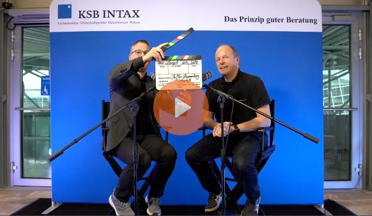 Dr. Steffen Bunnenberg on the Legal Tech Talk by KSB INTAX